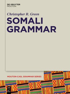 cover image of Somali Grammar